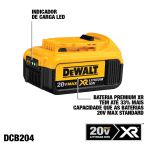 Bateria 20V Max Li-Íon XR 4.0 Ah DCB204-B3 Dewalt