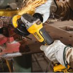 Esmerilhadeira Angular Dewalt 4 1/2 Pol 20v Com 2 Baterias e Carregador