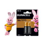 Pilha Alcalina AA² 2 unidades Duracell 