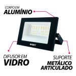 Refletor Led 400W 6500K Easy Eco50