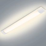 Luminária Sobrepor Linear Slim Branca 36w 4000k 120cm