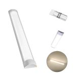 Luminária Sobrepor Linear Slim Branca 36w 4000k 120cm