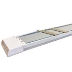 Luminária Led Linear Slim 120cm 6500k 80w Bivolt Completa