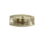 Interruptor Meio Fio Simples 6A Branco Ilumi