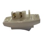 Interruptor Meio Fio Simples 6A Branco Ilumi