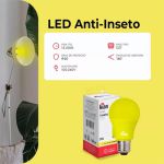Lâmpada Bulbo Led 9w Anti-inseto Bivolt
