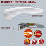 Chuveiro Lorenzetti Ducha Advanced Blindada Eletrônica 6000w 220v