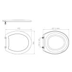 Assento Vaso Sanitário Almofadado Oval Universal Lorenzetti Branco