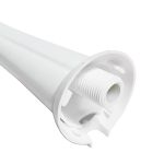 Cano Braço de Chuveiro Ducha Lorenzetti Branco em PVC 30cm