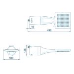 Ducha Loren Shower Ultra Multitemperaturas Branco 220v 7500w