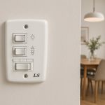Controle de 3 Velocidades Parede p/Ventilador 127V c/Capacitor