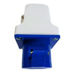 Tomada Industrial Sobrepor 2p+t 16a 220v Azul