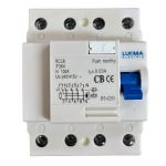 Interruptor Diferencial Dr 100a 30ma Tetrapolar Lukma