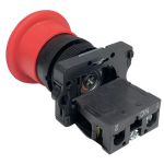 Botão Cogumelo Emergência Gira Destrava Vermelho 1nf Lk2-es542