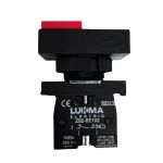 Botão Liga Desliga Duplo 1na+1nf Sem Iluminação Lk-el8425