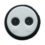 Sinaleiro Led Redondo Luz Branco 220v 22mm Lukma
