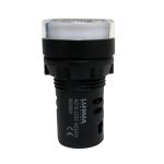 Sinaleiro Led Redondo Luz Branco 220v 22mm Lukma