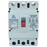 Disjuntor Em Caixa Moldada Tripolar 200a 45ka Lkm1-200a