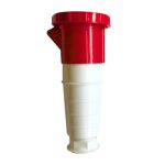 Acoplamento Tomada Industrial 63A 6H 380-415V 3P+T Ip65 Vermelho