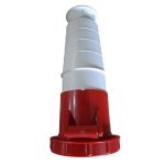 Acoplamento Tomada Industrial 63A 6H 380-415V 3P+T Ip65 Vermelho