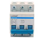 Disjuntor Tripolar Din Curva c 20a Lukma