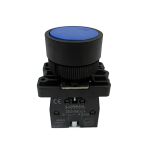 Botão Pulsante Comando Azul Lk2-ea61 1na P/ Bloco Lukma