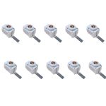 Kit 10 Conectores Genéricos 6-50 Mm Saída Frontal Decorlux
