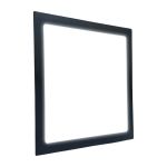 Luminária Led Embutir 18w Quadrada Borda Preta 6500k Fria