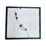 Luminária Led Embutir 18w Quadrada Borda Preta 6500k Fria