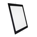 Luminária Led Embutir 18w Quadrada Borda Preta 6500k Fria