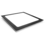 Luminária Led Embutir 18w Quadrada Borda Preta 6500k Fria