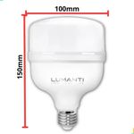 Lâmpada Led Bulbo Alta Potência 40W 3000K Luz Quente Bivolt