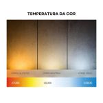 Lâmpada Led Bulbo Alta Potência 50w 3000k Luz Quente Bivolt