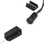 Sensor De Acionamento Dimerizável P/ Fita Led 12v-24v Preto