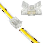 Kit 10 Conectores Emenda Reta Fita Led 10mm 127/220V