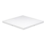 Painel Plafon Led Sobrepor Quadrado 36W 3000K Branco Quente