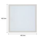 Painel Plafon Led Sobrepor Quadrado 36w 6500k Luz Fria