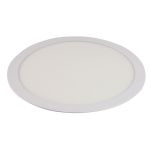 Painel Plafon Led Embutir Redondo 18w 4000k Branco Neutro