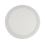 Painel Plafon Led De Embutir Redondo 3000k 18w Bivolt Llum