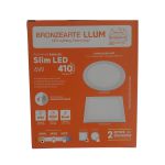 Painel Plafon Led De Embutir Quadrado 3000k 6w Bivolt Llum