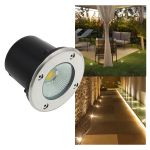 Spot Balizador Led Embutir Piso Chão 5w 3000k Prova D'água