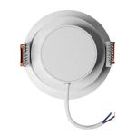 Spot Led De Embutir Dicroica Redondo Branco 5w 3000k Bivolt