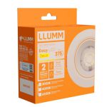 Spot Led De Embutir Dicroica Redondo Branco 5w 3000k Bivolt