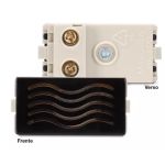 Módulo Campainha Cigarra 127v Preto Fosco Clean Margirius