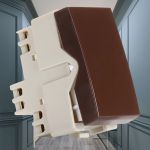 Interruptor Paralelo Marrom 10a Sleek Margirius