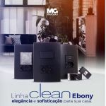 Módulo Antena Tv Coaxial 75 Ohms Preto Fosco Clean Margirius
