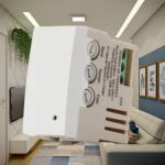 Módulo Sensor De Presença Micro Modular Branco Sleek Margirius