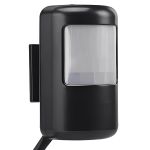 Sensor De Presença Com Fotocélula De Sobrepor Parede Uso Interno Preto Mps-40f