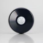 Sensor De Presença Com Fotocélula De Embutir e Sobrepor Interno Preto Mpt-40esf