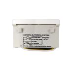 Campainha Elétrica 2 Tons Branco Bivolt Sleek Margirius